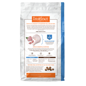 Instinct LID Alimento Natural Seco para Gato Adulto Receta Pavo, 4.9 kg