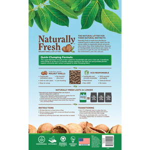 Naturally Fresh Arena Natural Aglutinante Sin Aroma para Gato, 6.36 kg