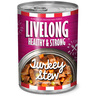 Livelong Healthy & Strong Alimento Natural H�medo para Perro Todas las Edades Receta Estofado Pavo, 340 g Livelong Healthy & Strong Alimento Natural H�medo para Perro Todas las Edades Receta Estofado Pavo, 340 g
