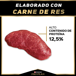 Pro Plan Alimento Húmedo para Perro Adulto Receta Carne en Salsa, 85 g