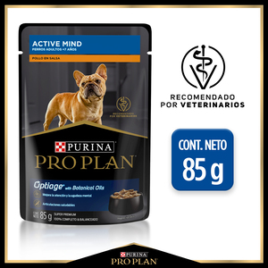 Pro Plan Alimento H�medo para Perro Senior Receta Pollo en Salsa, 85 g