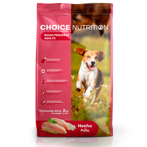 Choice Nutrition Alimento Avanzado Seco para Perro Adulto Razas Peque�as Receta Pollo, 2 kg