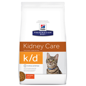 Hill's�Prescription Diet k/d Alimento Seco Cuidado Renal para Gato Adulto, 3.9 kg
