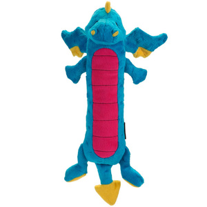 goDog Dragón De Peluche Azul Alargado