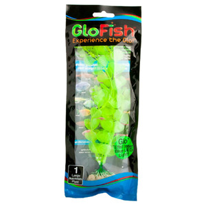 GloFish Planta Verde Flourecente MED