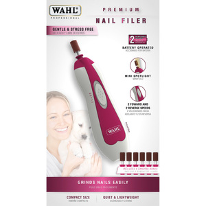 Wahl Limador de Uñas con Repuestos color Rosa