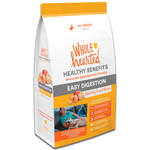 Wholehearted Healthy Benefits Alimento Natural para Perro Adulto F�cil Digesti�n Receta Papa y Huevo, 11.4 kg