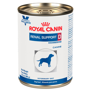 Royal Canin Prescripci�n Alimento H�medo Soporte Renal D para Perro Adulto Receta Trozos en Gravy, 385 g