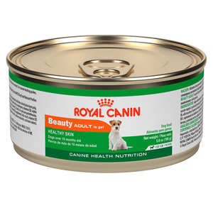 Royal Canin Beauty Alimento H�medo Piel Saludable para Perro Adulto Raza Peque�a Receta Pollo, 165 g