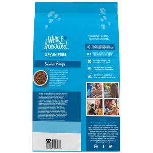 Wholehearted Libre de Granos Alimento Natural para Gato Todas las Edades Receta Salm�n, 2.2 kg