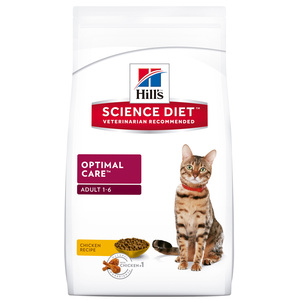 Hill's Science Diet Alimento Seco para Gato Adulto Receta Pollo, 1.8 kg