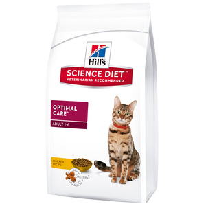 Hill's Science Diet Alimento Seco para Gato Adulto Receta Pollo, 1.8 kg