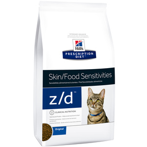 Hill's�Prescription Diet z/d Alimento Seco para Alergias Alimentarias para Gato Adulto, 1.8 kg