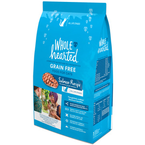 Wholehearted Libre de Granos Alimento Natural para Gato Todas las Edades Receta Salm�n, 2.2 kg