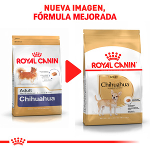 Royal Canin Alimento Seco para perro Adulto Raza Chihuahua Receta Pollo, 1.1 kg