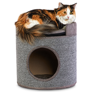 You & Me Cozy Cottage Condo Felino para Descanso con Coj�n para Gato