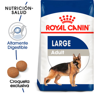 Royal Canin Alimento Seco para Perro Adulto Raza Grande Receta Pollo, 15.9 kg