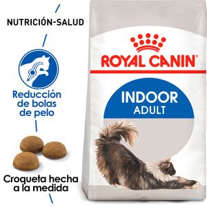 Royal Canin Alimento Seco para Gato Adulto de Interior Receta Pollo, 3.1 kg
