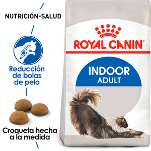 Royal Canin Alimento Seco para Gato Adulto de Interior Receta Pollo, 1.3 kg