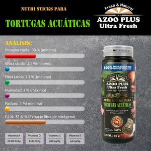 Azooplus Alimento para Tortuga Acuática 380 gr