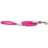 Good2Go Correa Reflejante de Cuerda Trenzada Color Rosa Neon con Herraje Met�lico para Perro, 1.8m