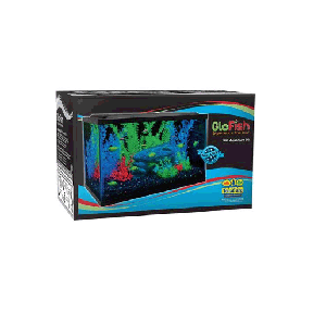 Kit de Acuario Glofish con luz Led y Filtro Incluido, 37.8 L