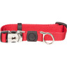 Petmate Collar Serie Deluxe Nylon Color Rojo para Perro, Grande