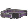 Good2Go Collar Reflejante Color Morado con Broche Negro para Perro, Mediano