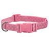 Good2Go Collar Rosa Dise�o Moteado con Broche Rosa para Perro, Chico