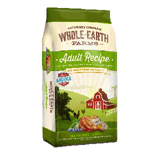 Whole Earth Farms Alimento Natural para Perro Adulto Receta Pollo y Pavo, 5.4 kg