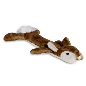 Leaps & Bounds Juguete Fauna Silvestre Conejo de Peluche sin Relleno para Perro, Grande