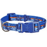 Good2Go Collar Azul Dise�o Playa con Broche para Perro, Mediano