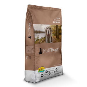 FullTrust Alimento para Perro Senior Todas las Razas Receta Pollo y Res, 8 kg