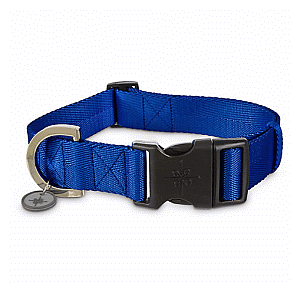 Good2Go Collar de Nylon Color Azul con Broche para Perro, Mediano