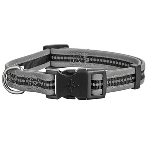 Good2Go Collar Reflejante Color Negro con Broche para Perro, Grande / X-Grande