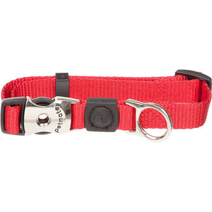 Petmate Collar Serie Deluxe Nylon Color Rojo para Perro, Grande