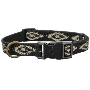 Good2Go Collar Negro Dise�o Azteca con Broche para Perro, Mediano